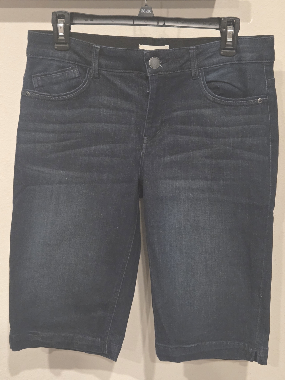Women's Dark Blue Denim Jean Shorts